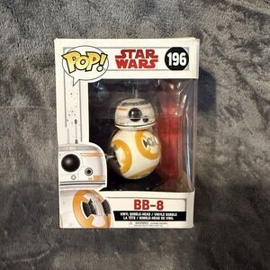 BB-8 #196 (Funko Pop! Star Wars Last Jedi) Box A Little Bent See Pics!